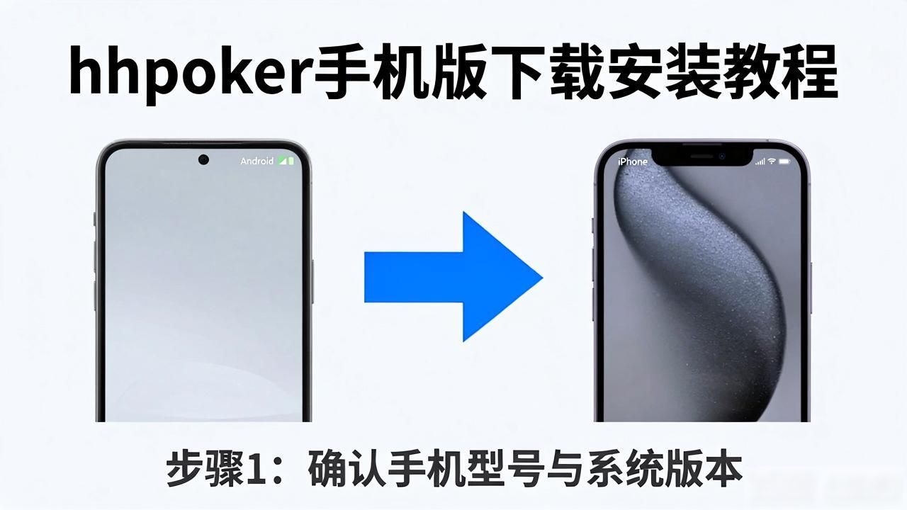 hhpoker手机版怎么下载安装 教你三步搞定