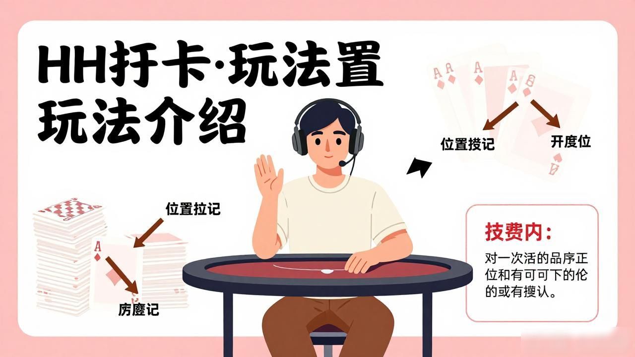 HH扑克玩法介绍 新手入门必看规则与技巧
