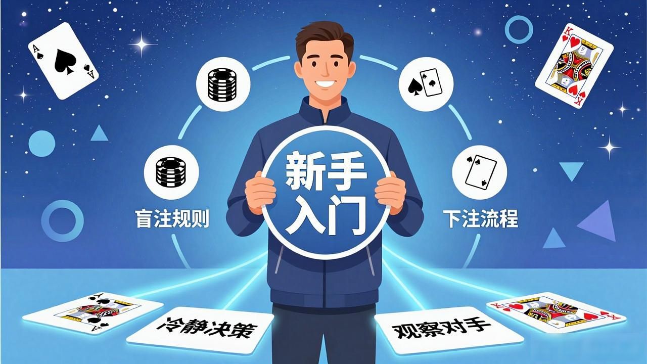 HH扑克新手怎么玩？从零掌握德扑基础规则与技巧