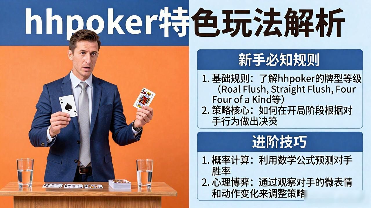 hhpoker特色玩法全解析：新手必知的进阶技巧与规则