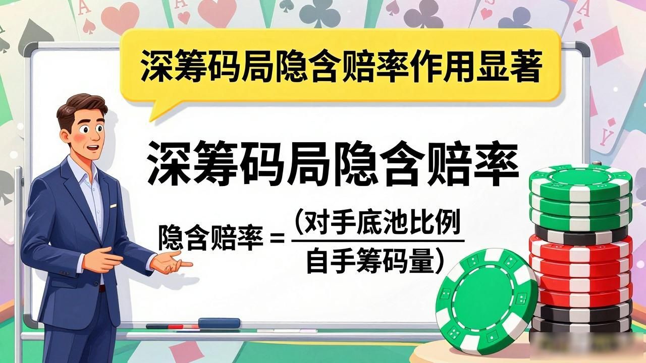德州扑克新手必学：hhpoker赔率计算实战指南