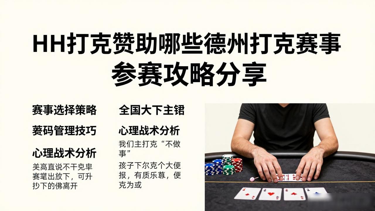 扑克锦标赛_cpg扑克大赛_HH扑克赞助赛事