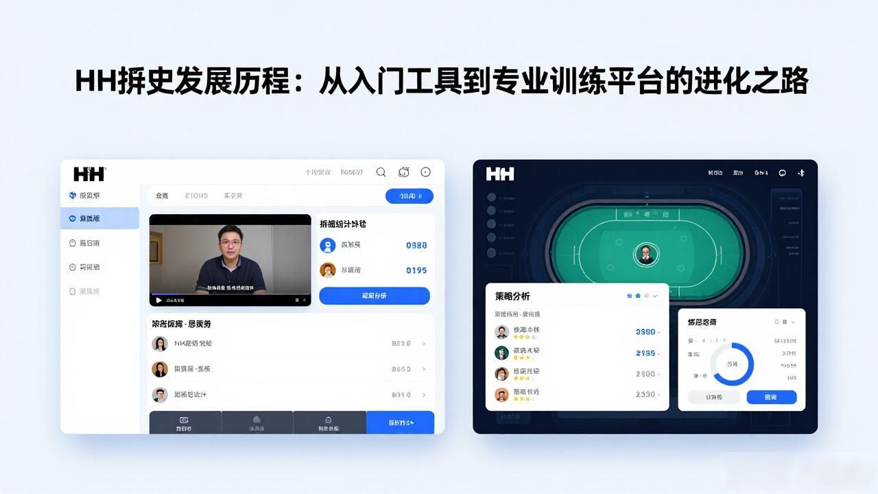 HH扑克发展历程：从入门工具到专业训练平台的进化之路