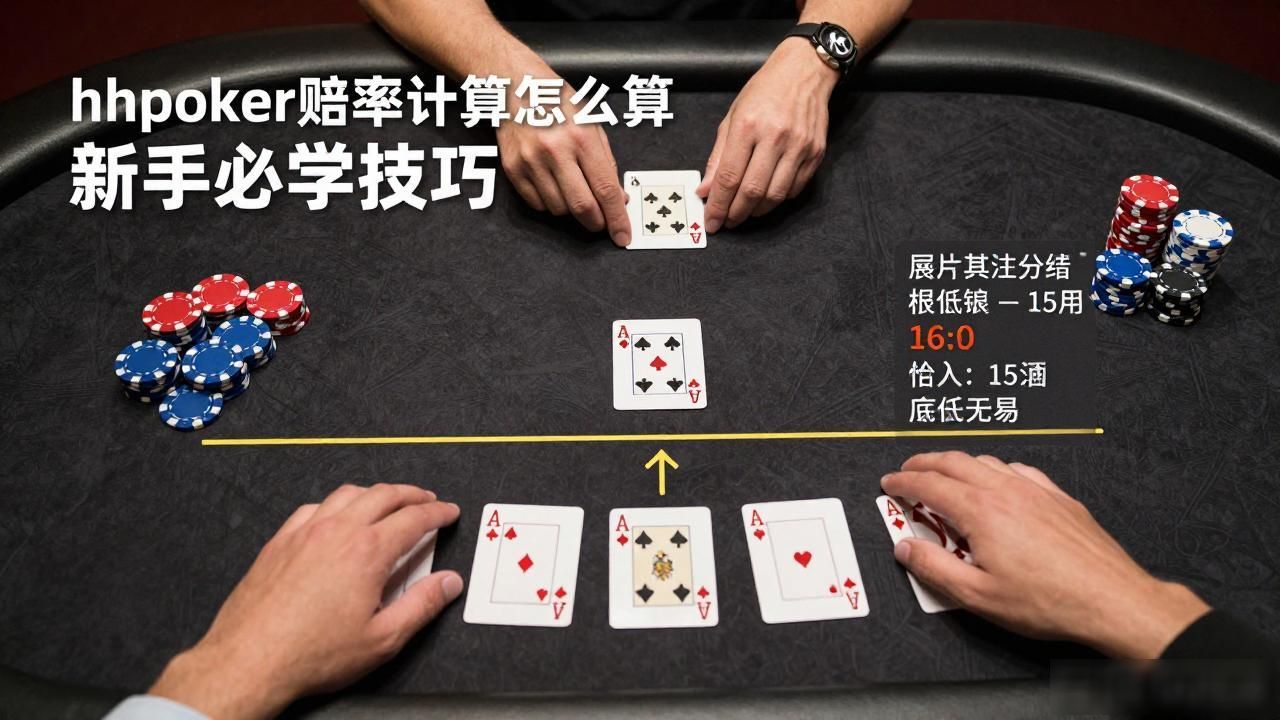 hhpoker赔率计算怎么算 新手必学技巧