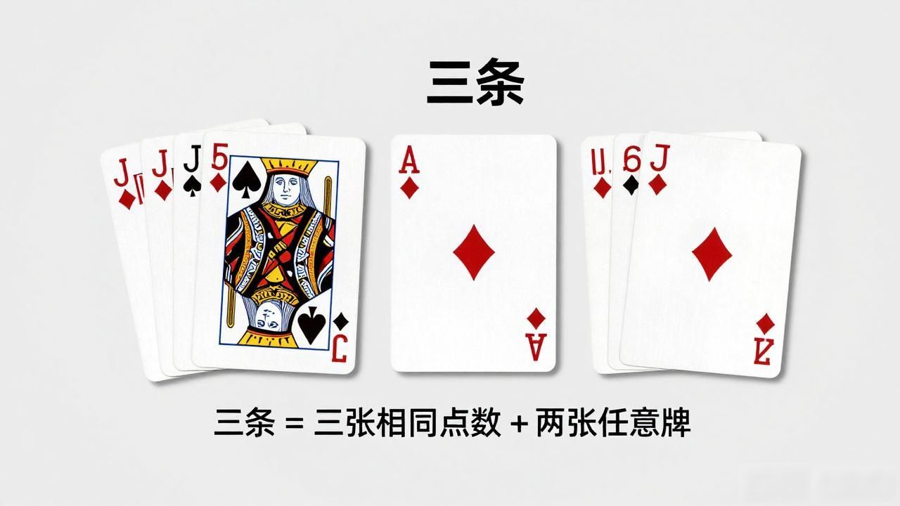 HH扑克新手入门必看的牌型组合大全