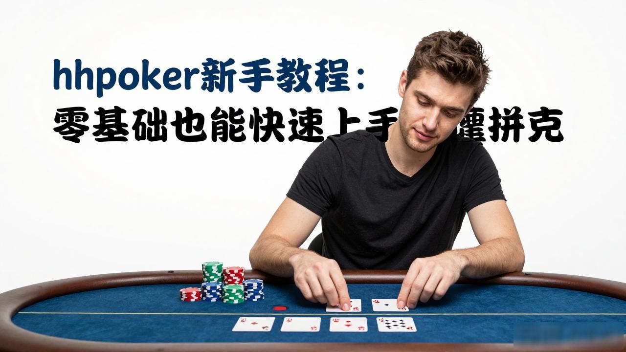 hhpoker新手教程：零基础也能快速上手德州扑克