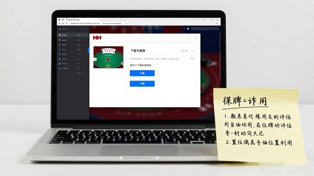 HH扑克游戏下载安装教程 – 德州扑克学习必备软件