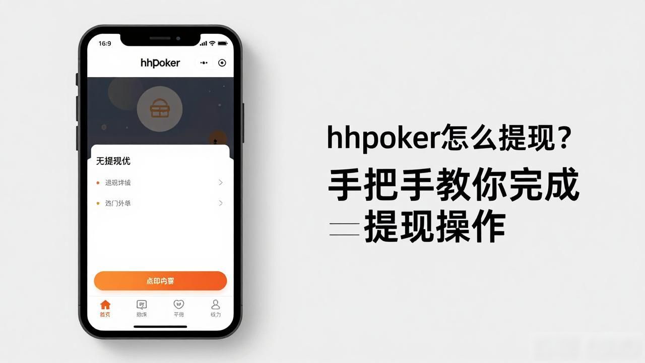 hhpoker怎么提现？手把手教你完成提现操作