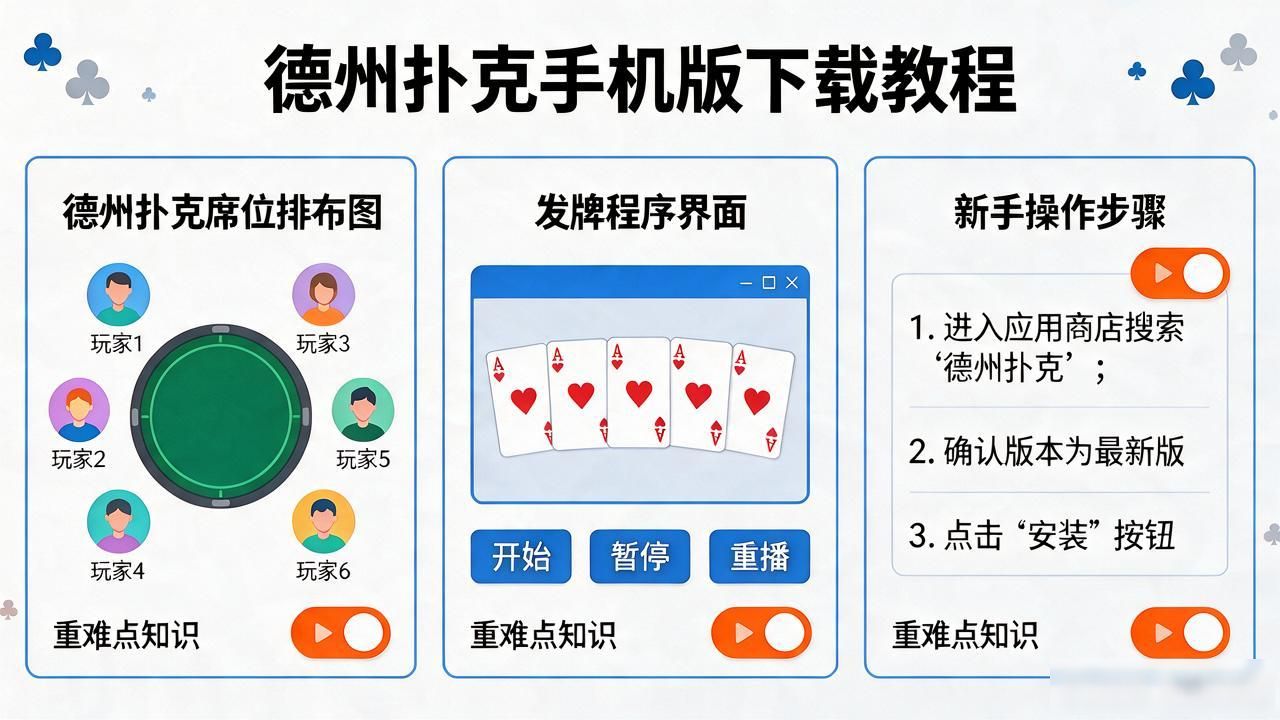 hhpoker手机版下载教程：三步搞定，新手轻松上手