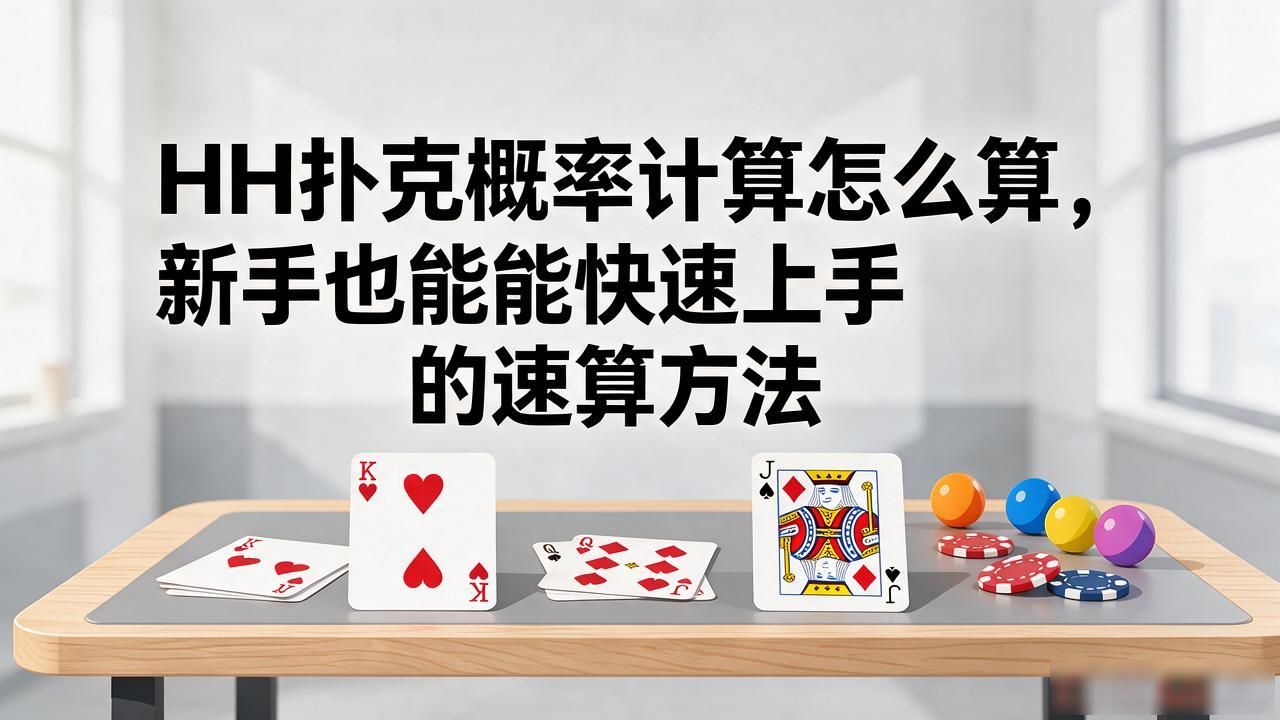 HH扑克概率计算怎么算，新手也能快速上手的速算方法