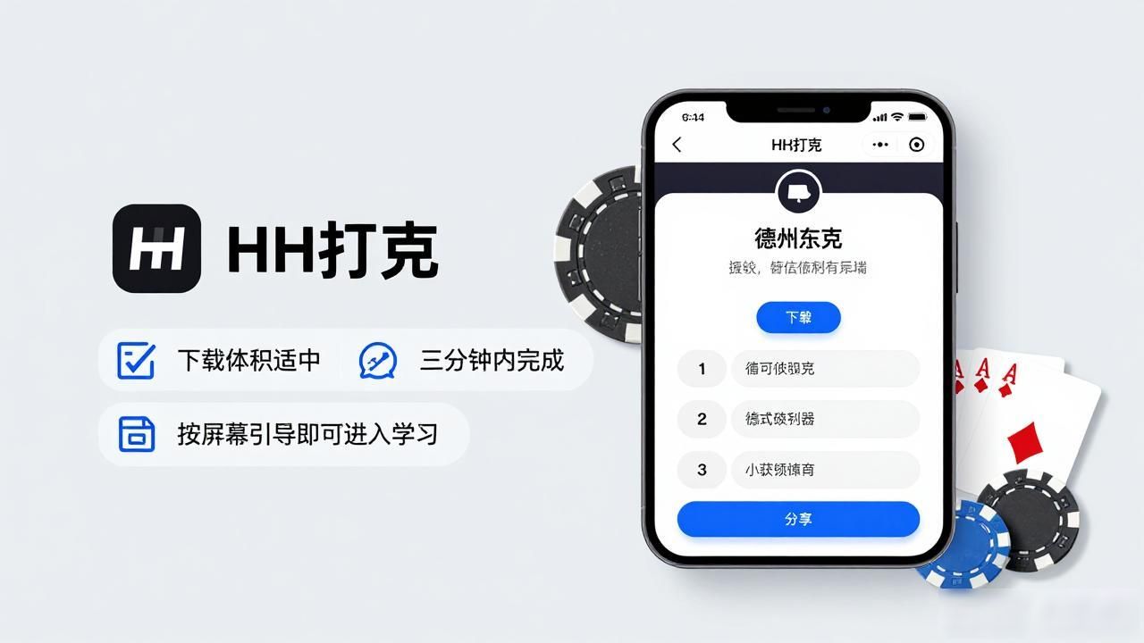 HH扑克品牌优势解析：为什么牌手选它学德州扑克